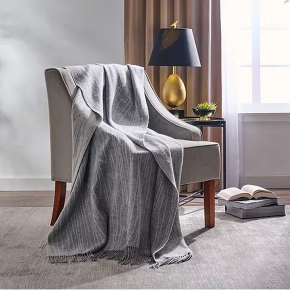 Michael Aram Woodgrain Throw